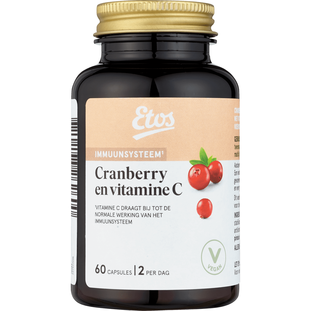 Etos Cranberry Capsules 60 stuks