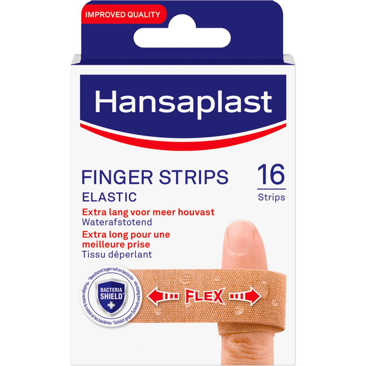Hansaplast Elastic Finger Strips 16 stuks