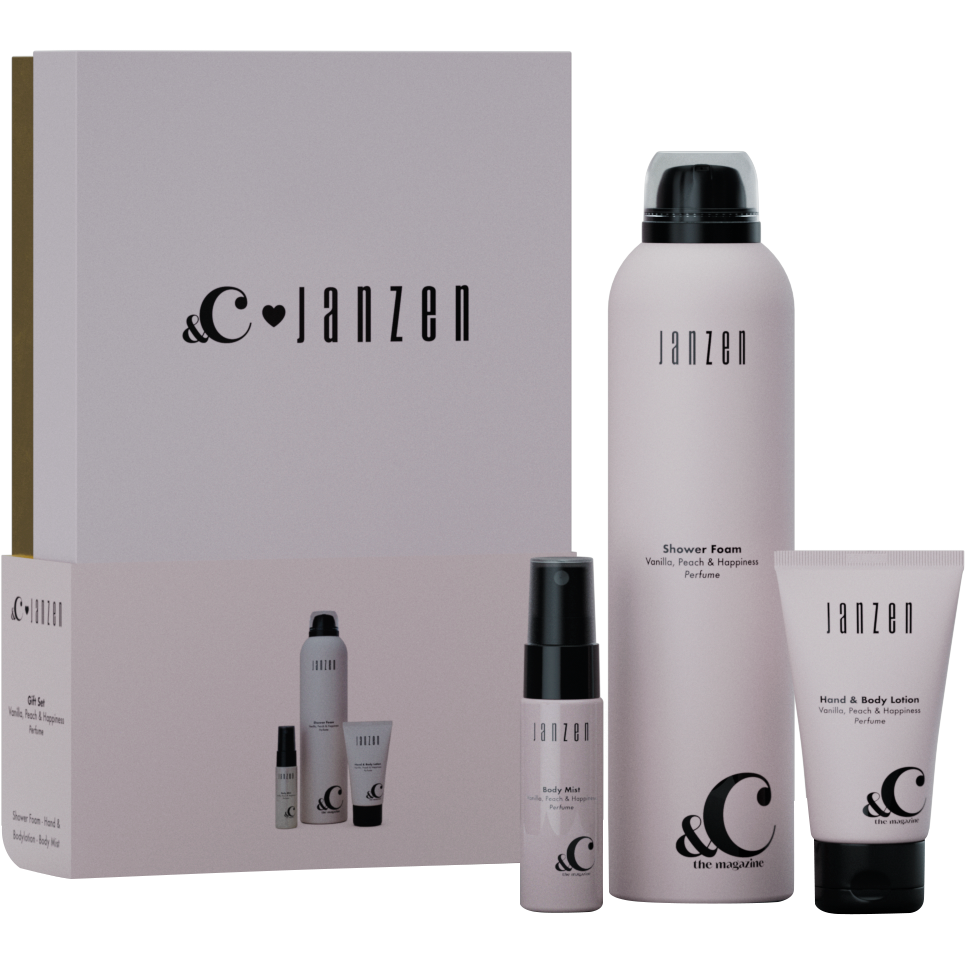 JANZEN Giftset S Body &C Vanilla Peach and Happiness