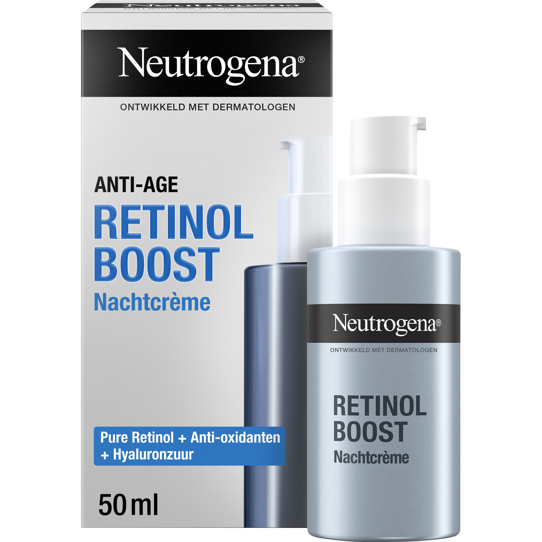 Neutrogena Retinol Boost Anti-Age Nachtcrème Oudere Huid 50 ML