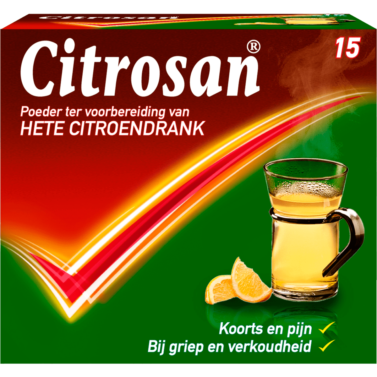 Citrosan Hete Citroendrank Sachets 15 stuks