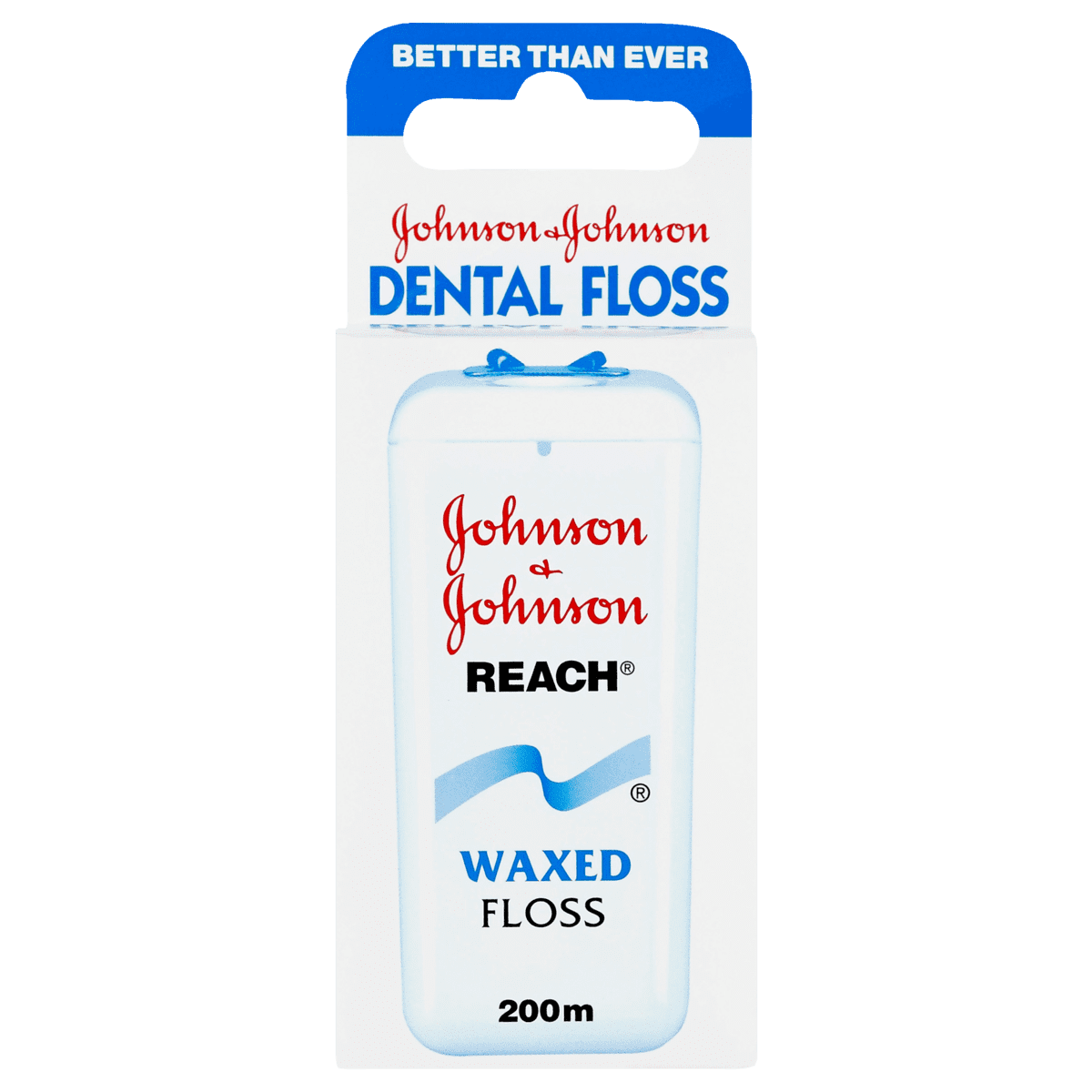 Johnson & Johnson Dental Floss Reach Waxed Floss 1 EA Etos