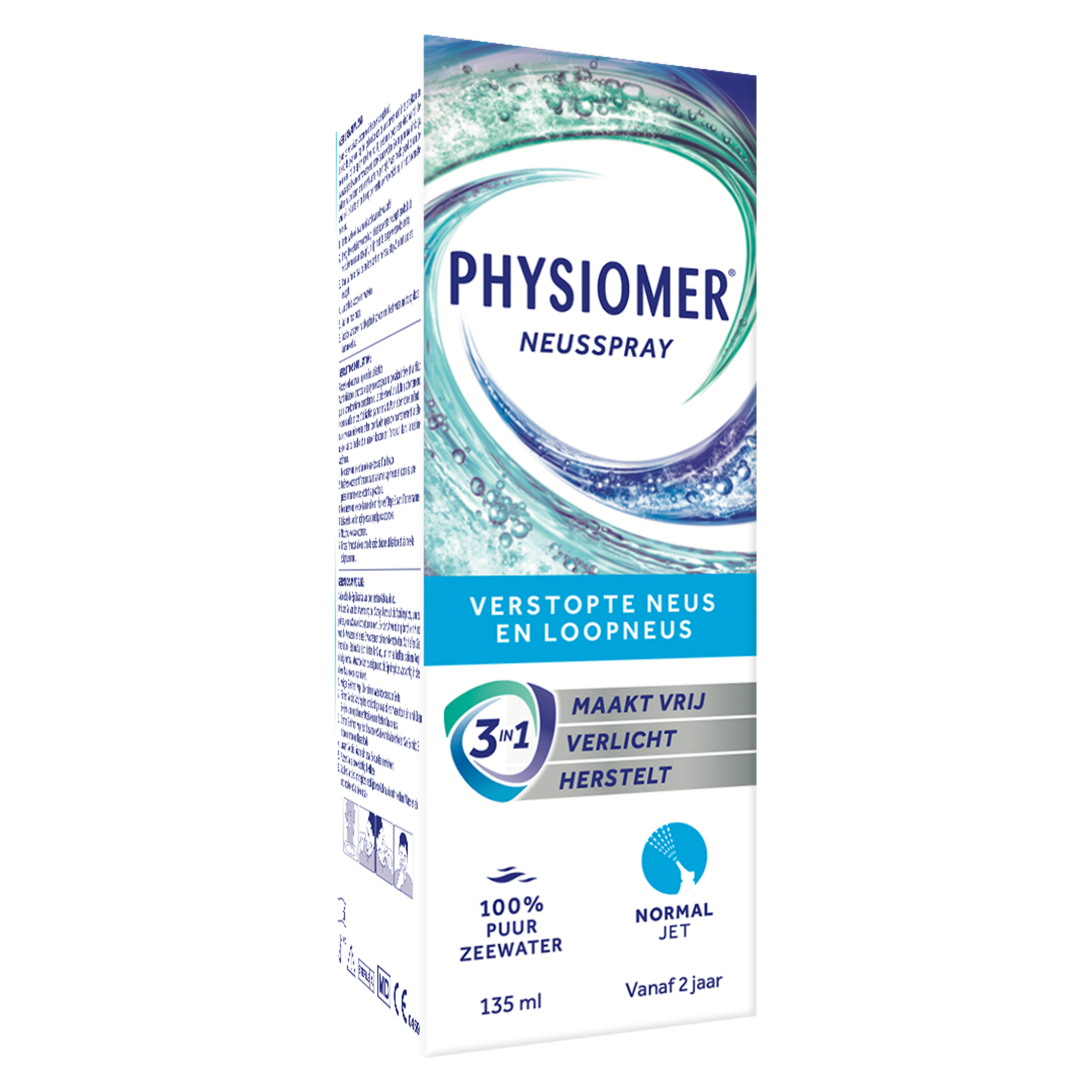 Physiomer Normal Jet Neusspray bij Verkoudheid 135 ML