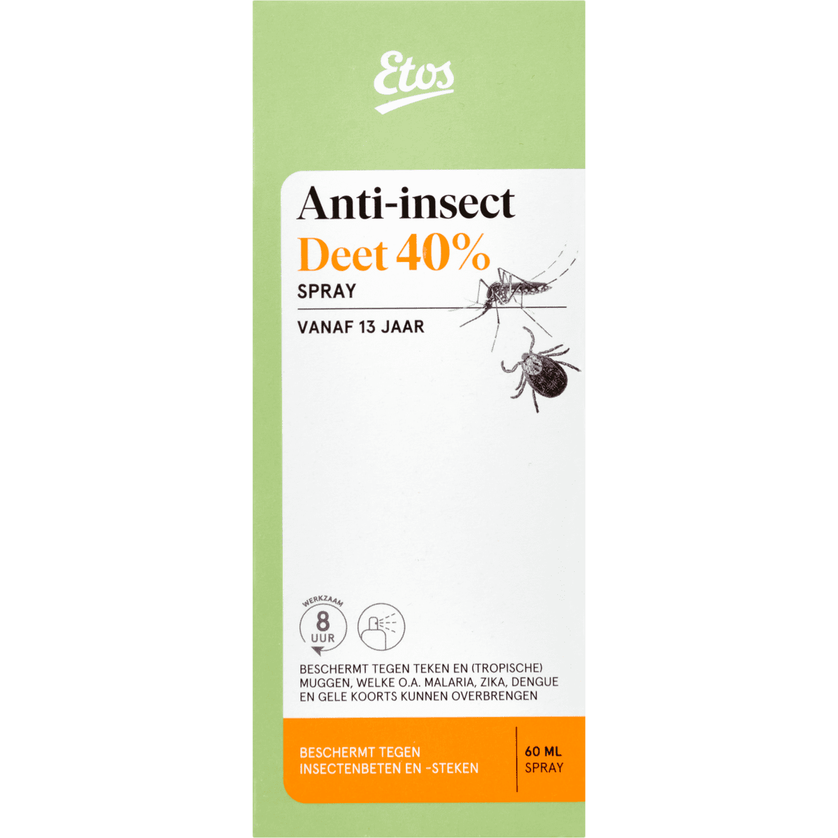 Etos Deet 40% Anti-Insect Spray 60 ML
