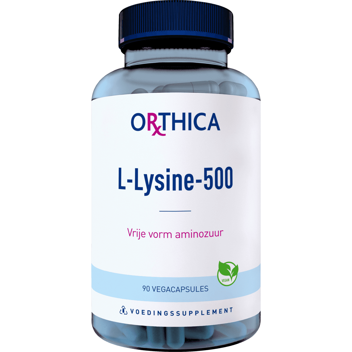 Orthica L-Lysine-500 Capsules 90 stuks