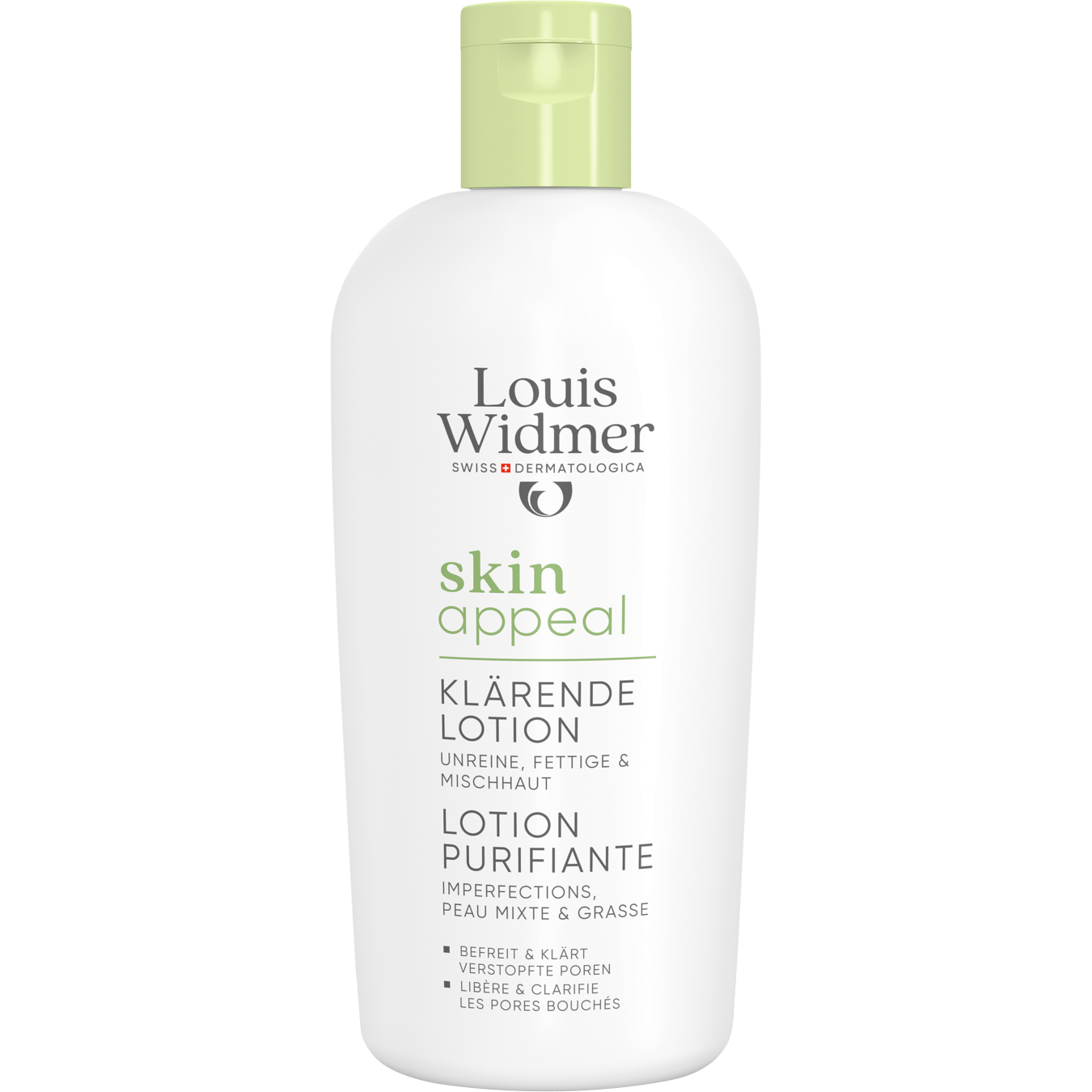 Louis Widmer Skinappeal Zuiverende Lotion Zonder Parfum 150 ML