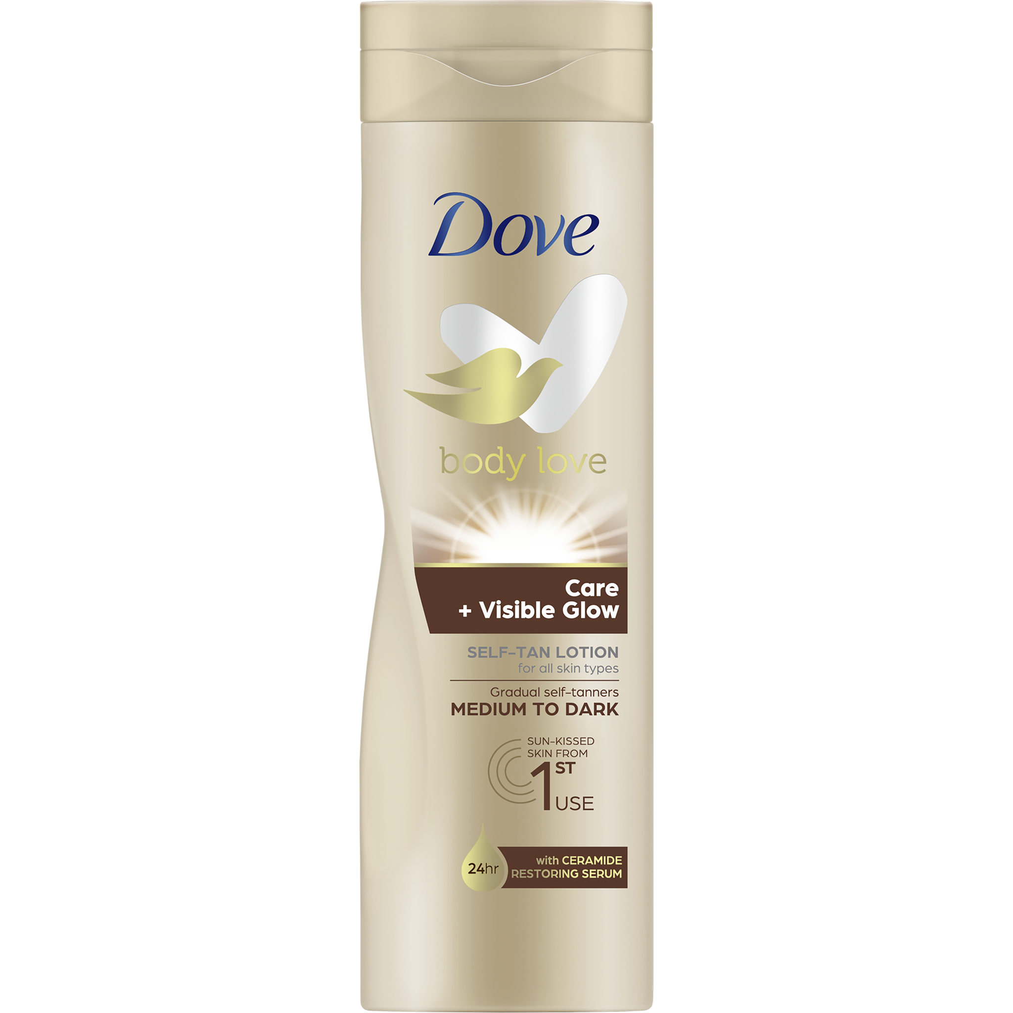 Dove Tanning Lotion Medium-Dark 250 Ml