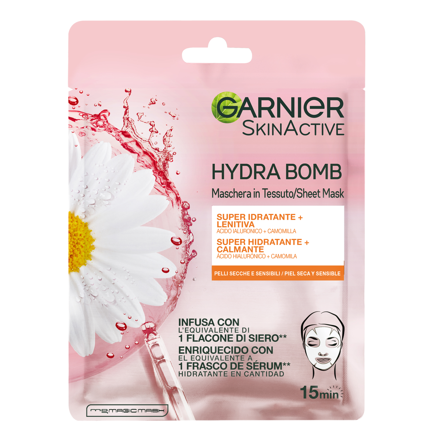 Garnier SkinActive Hydra Bomb Sheet Masker Kamille
