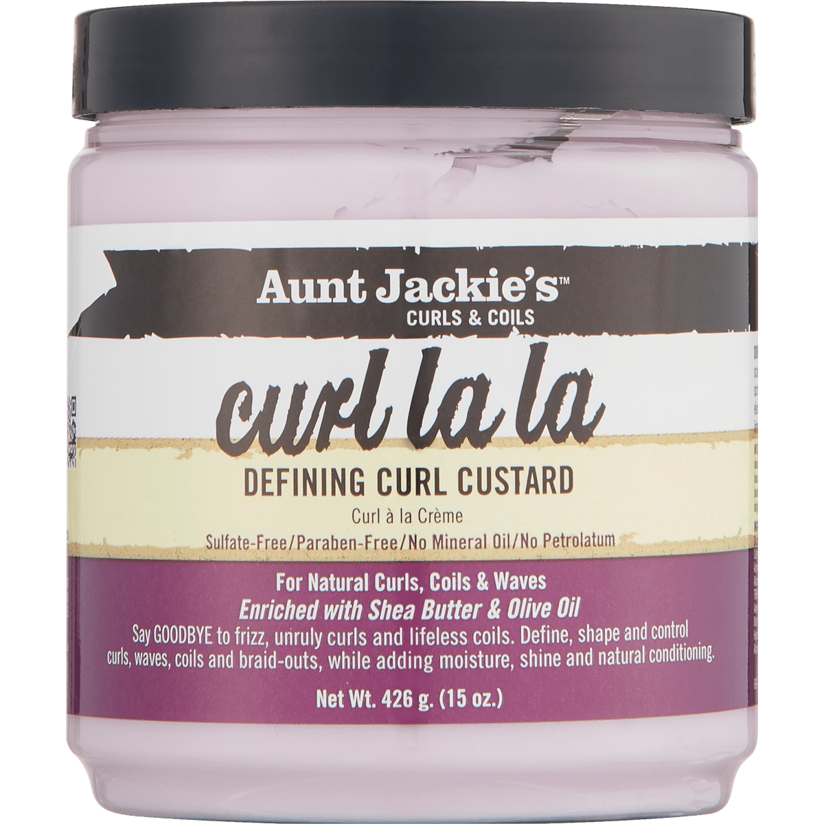 Aunt Jackie's Curls and Coils Curl La La Custard 426 GR 426 GR Etos
