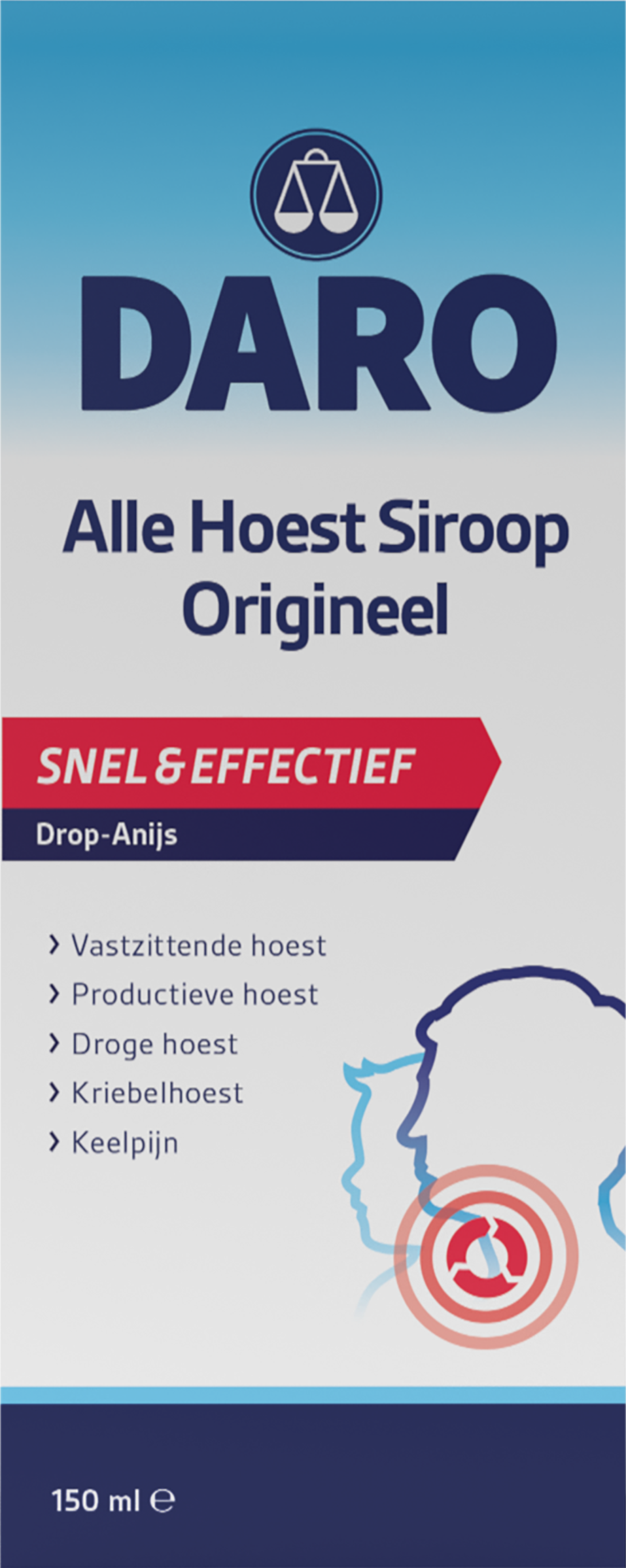 DARO Alle Hoest Siroop 150 ML