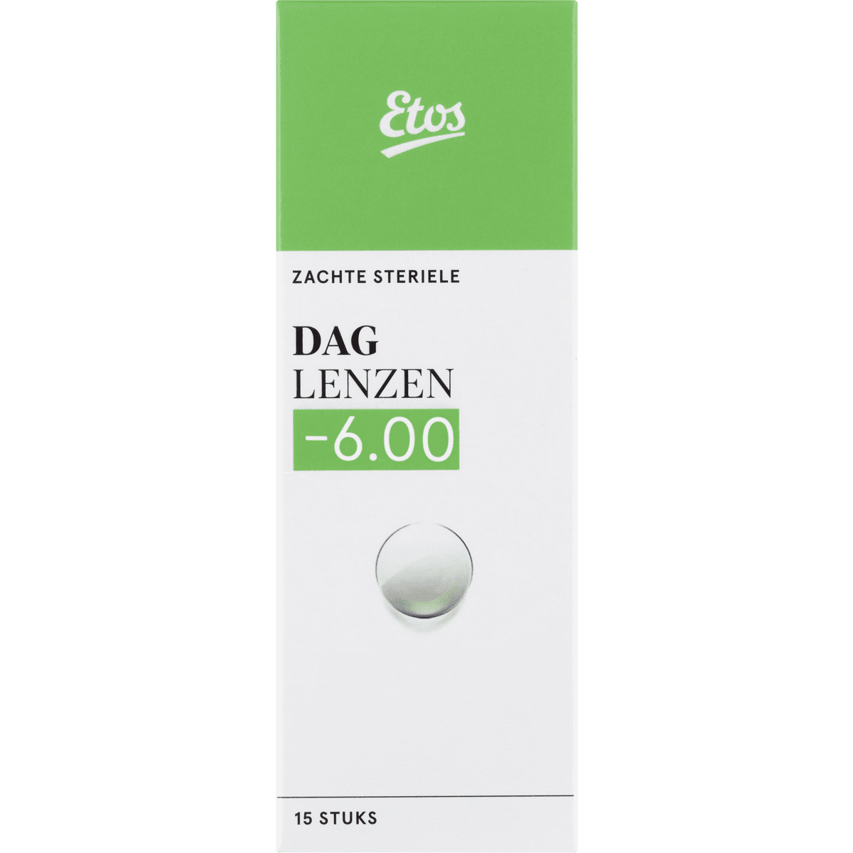 Etos Zachte Daglenzen -6 15 stuks