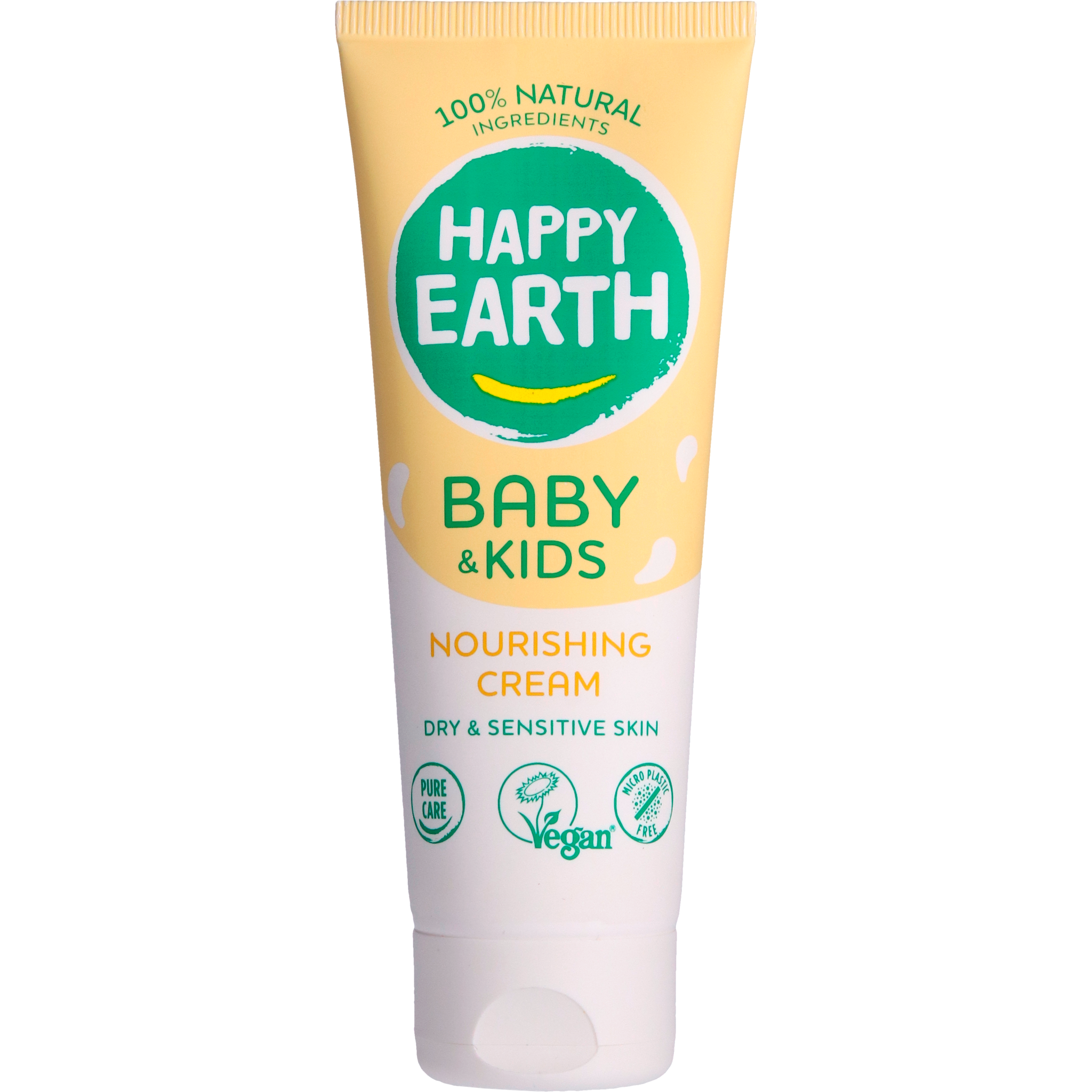 Happy Earth Baby & Kids 100% Natuurlijke Voedende Creme 75 Ml