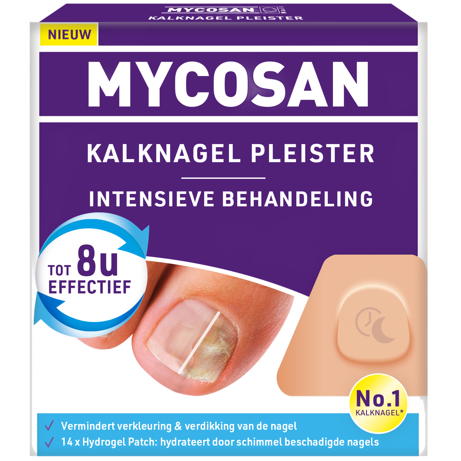 Mycosan Kalknagel Pleister 14 stuks