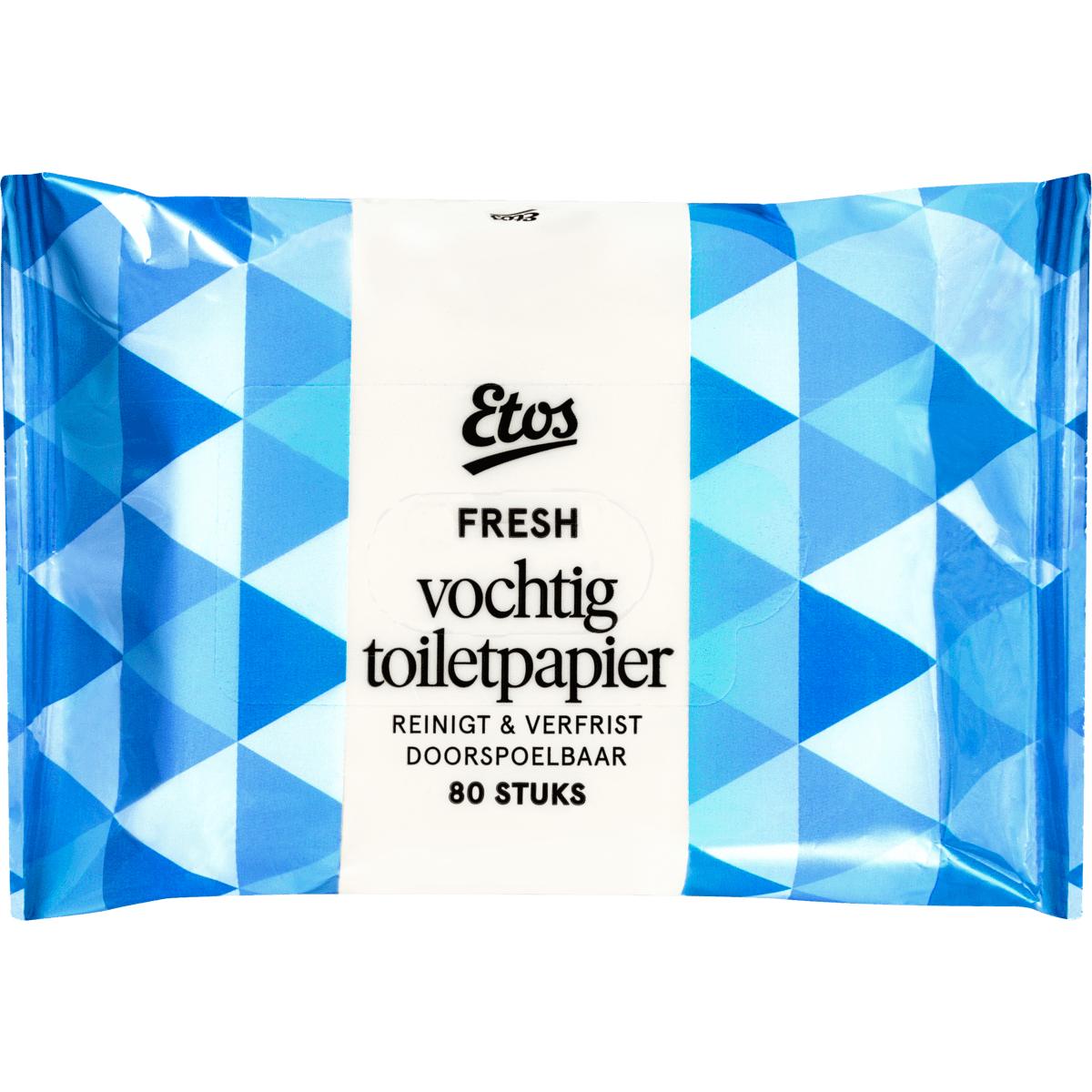 Etos Fresh Vochtig Toiletpapier 80 stuks