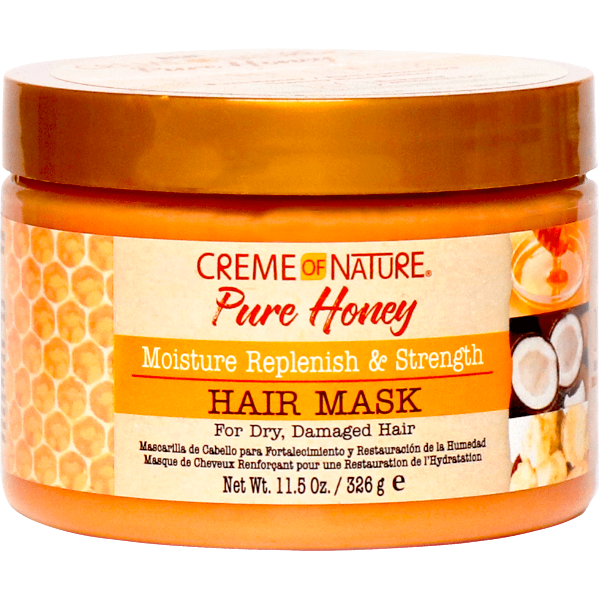 Creme Of Nature Pure Honey Moisture Replenish And Strength Mask 326 GR