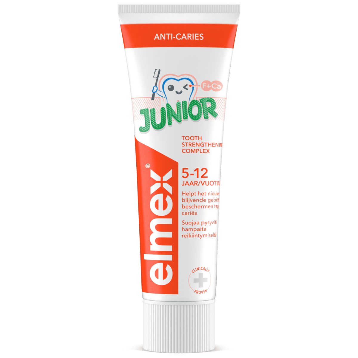 Elmex® Anti-Cariës Junior 5-12 Jaar Tandpasta 75 ML