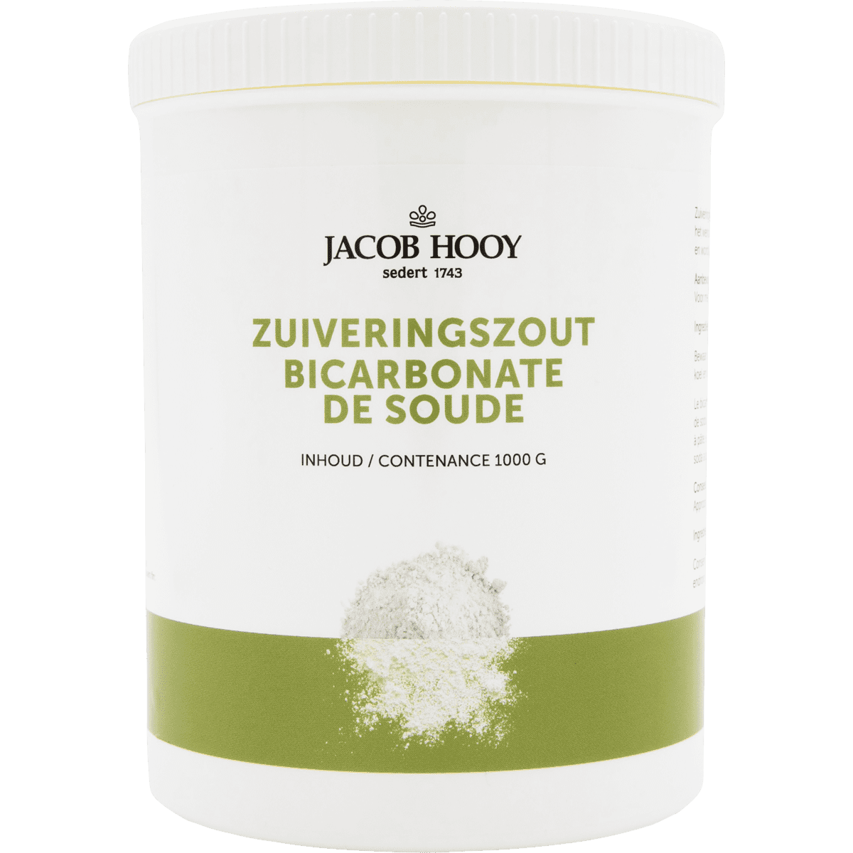 Jacob Hooy Zuiveringszout 1000 gram