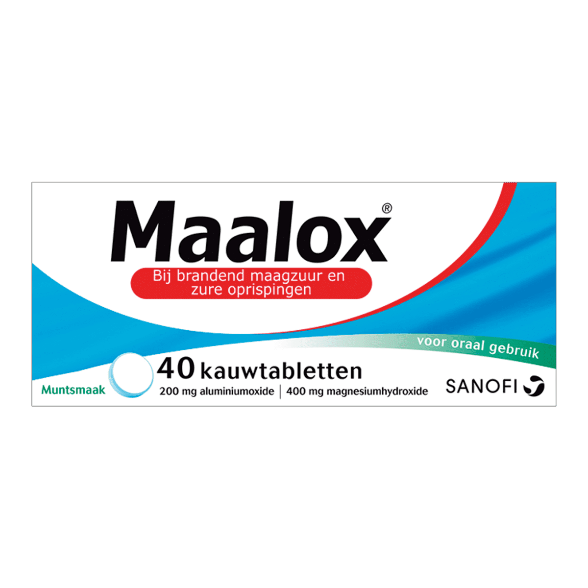 Maalox Kauwtabletten Muntsmaak Bij Brandend Maagzuur 40 Kauwtabletten 40 Ea Etos
