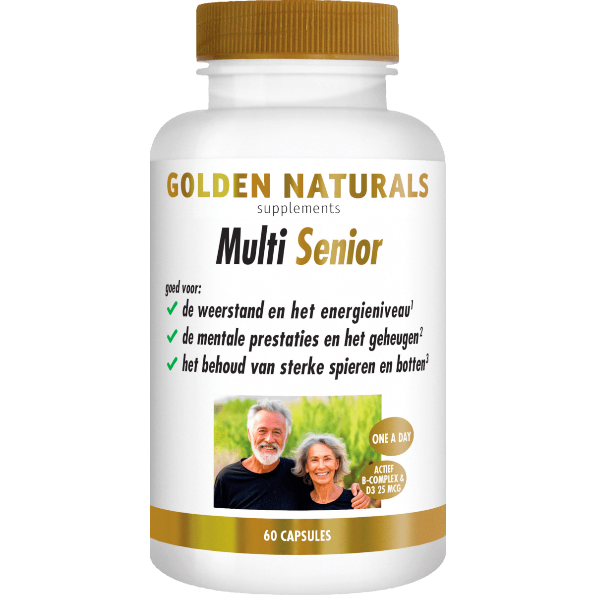 Golden Naturals Multi Senior Capsules 60 stuks