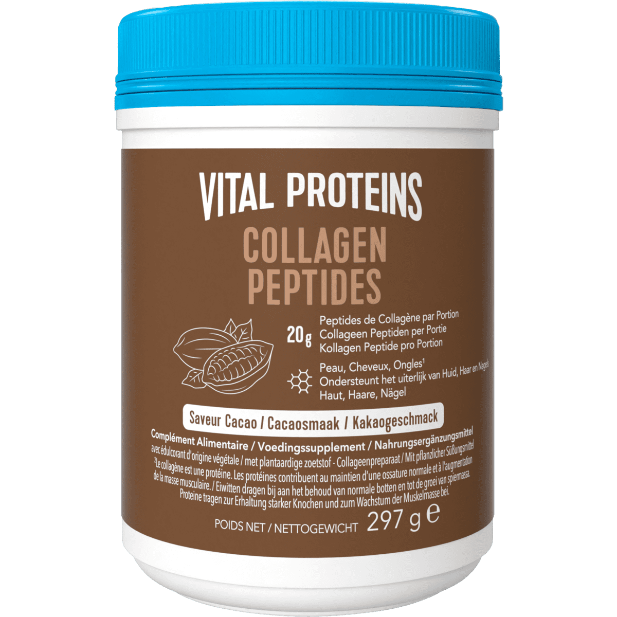 Vital Proteins Collageen Cacao Pot 297 gram