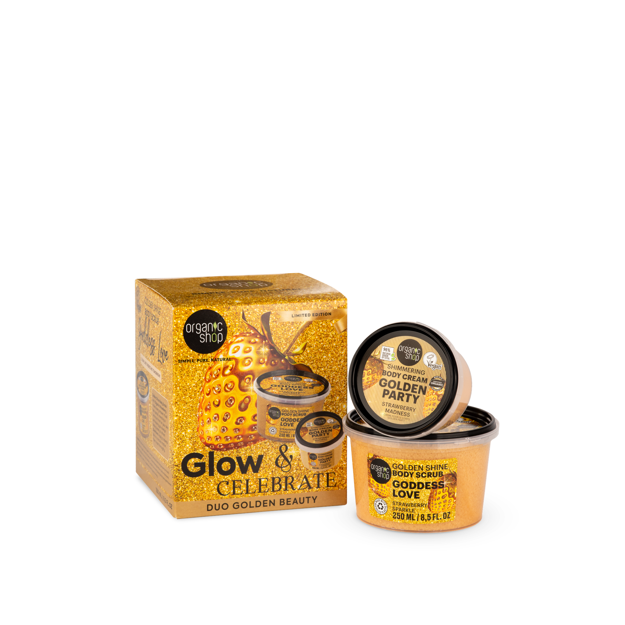 Organic Shop Giftset Golden Beauty
