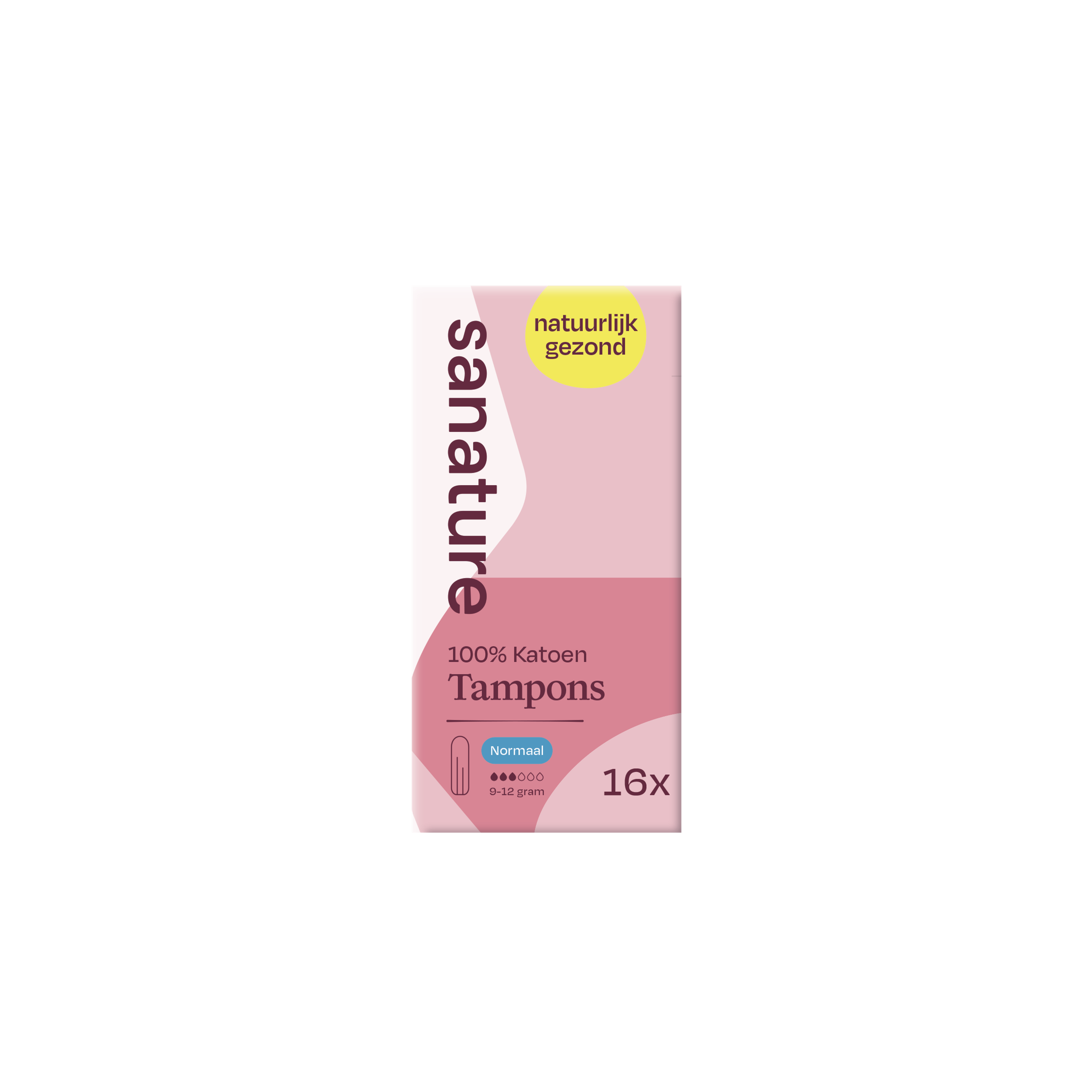Sanature 100% Katoenen Tampons Normaal 16 stuks