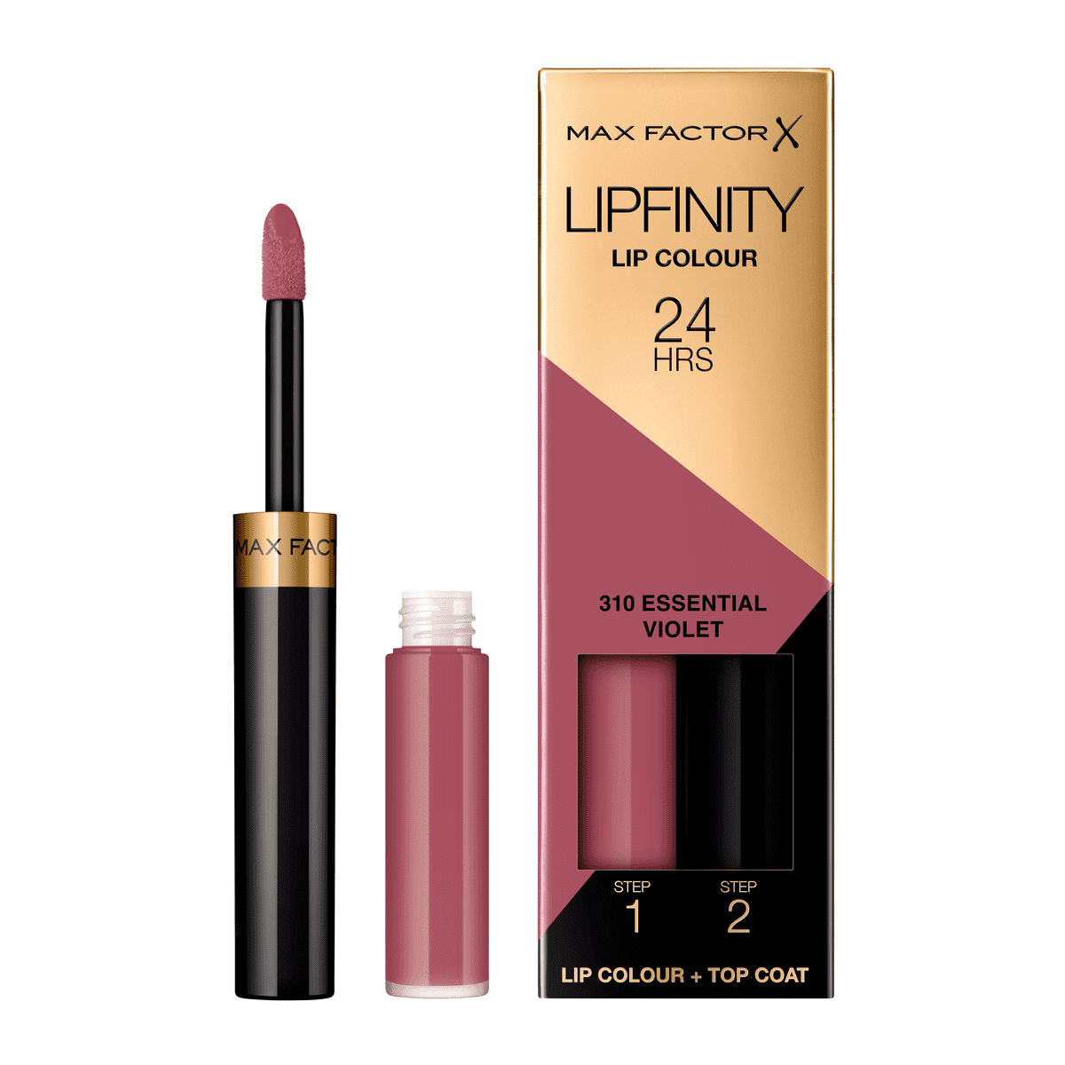 Max Factor Lipfinity Lip Colour 2-Step Long Lasting Lipstick 310 Violet