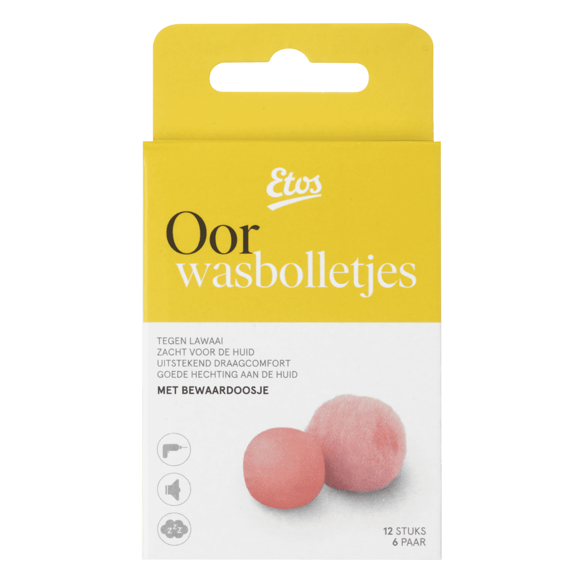Etos Oordopjes Was 12 stuks