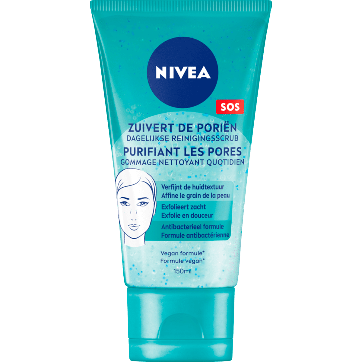 NIVEA Essentials Dagelijkse Reinigingsscrub 150 ML