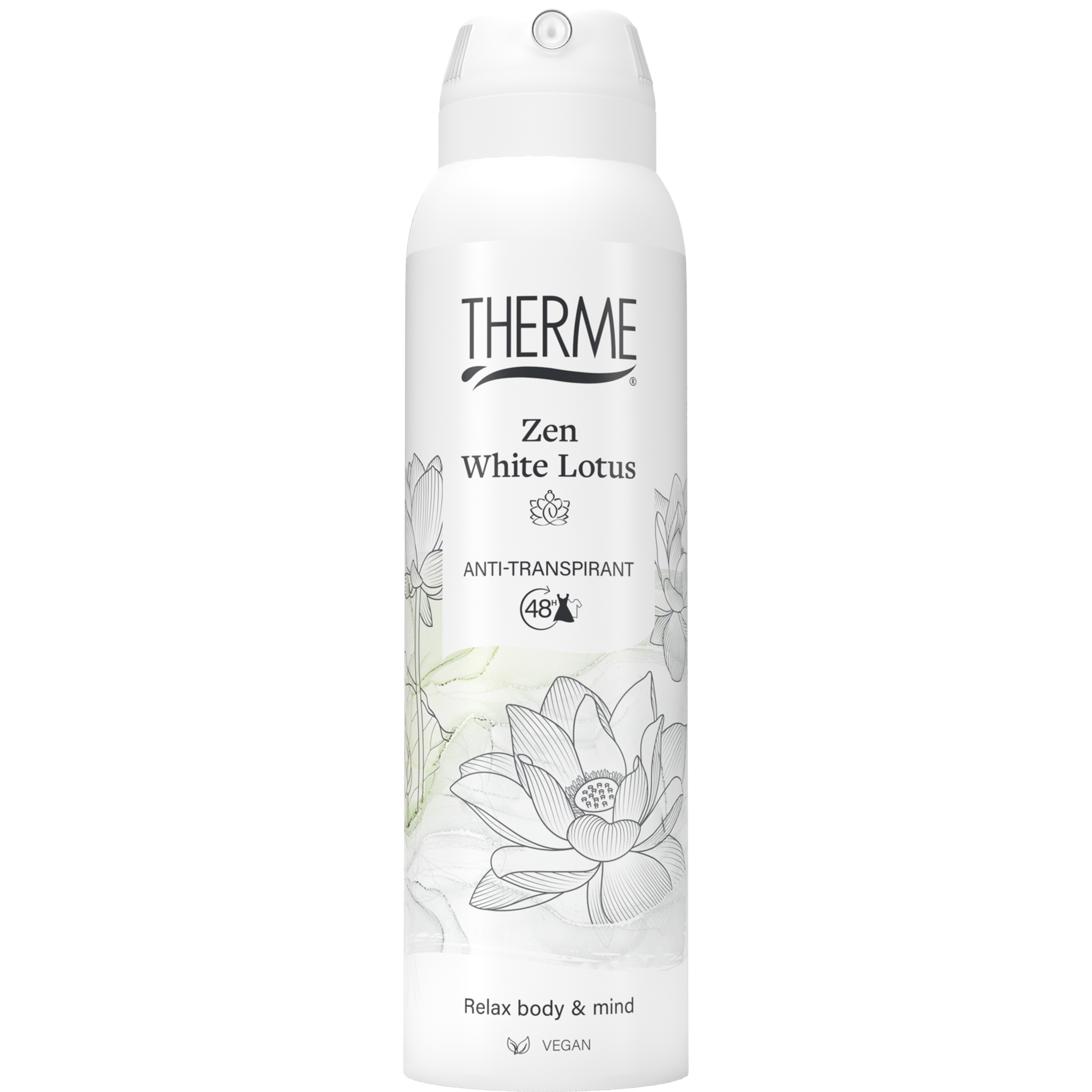 Therme Zen White Lotus Anti-Transpirant 48H Deodorant Spray 150 ML