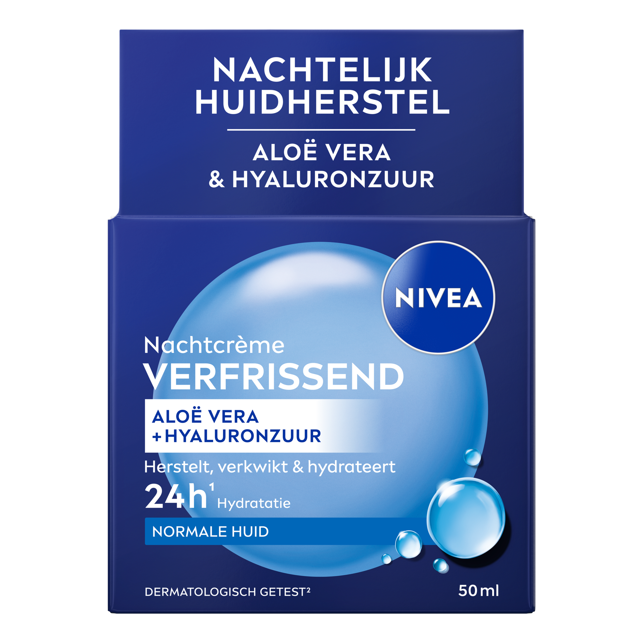 NIVEA Essentials 24u Hydraterende Nachtcrème Normale Huid 50 ML