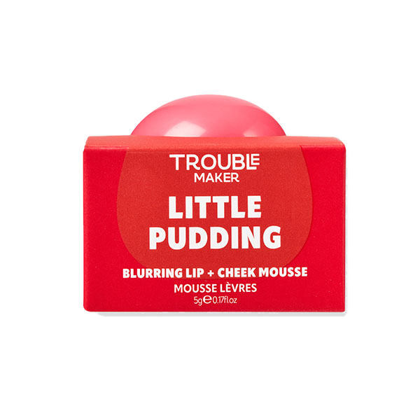 Trouble Maker Little Pudding Blurring Lip + Cheek Mousse Bunni Baby Pink