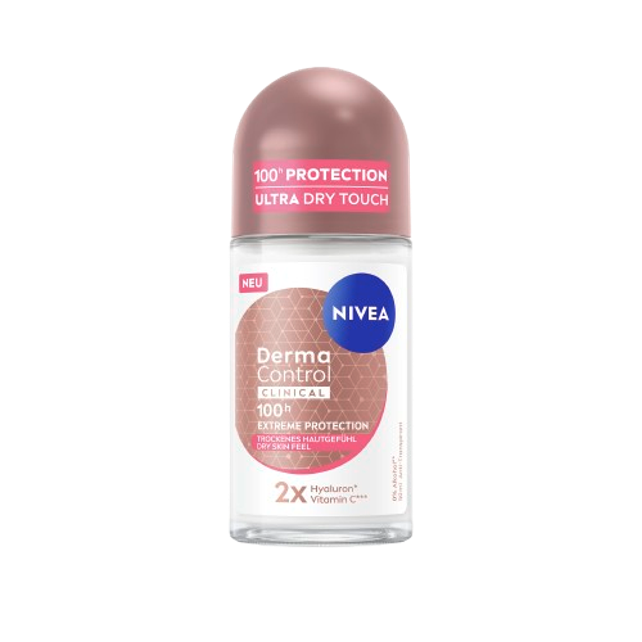 NIVEA Derma Clinical Dry Touch Deodorant Roller 50 ML