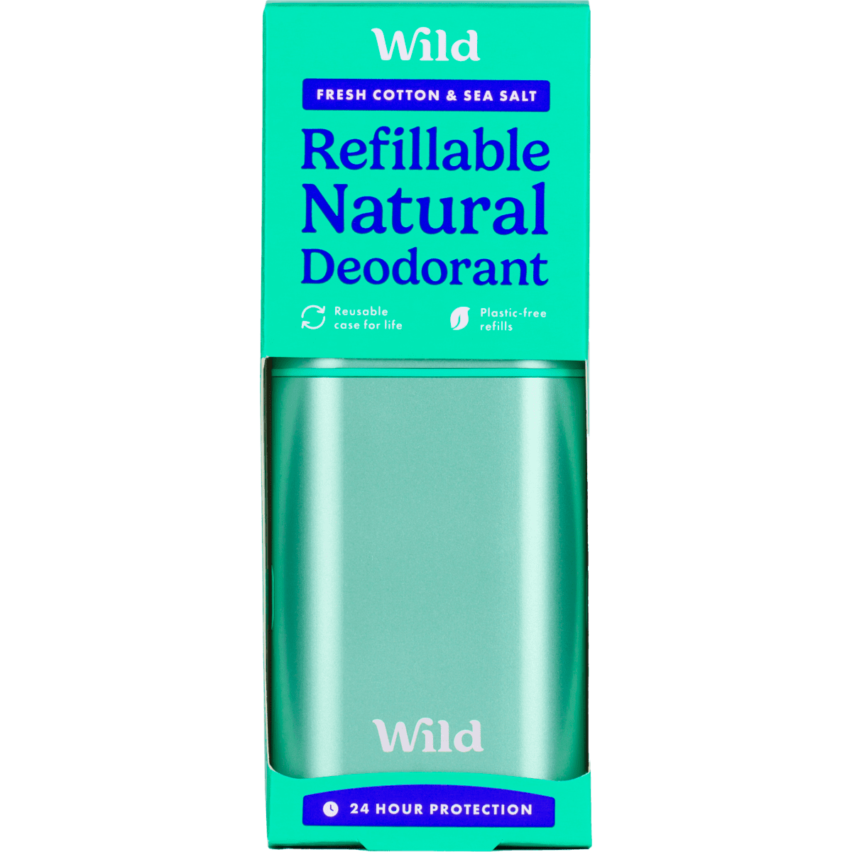 Wild Fresh Cotton & Sea Salt Deodorant Stick Starterpack