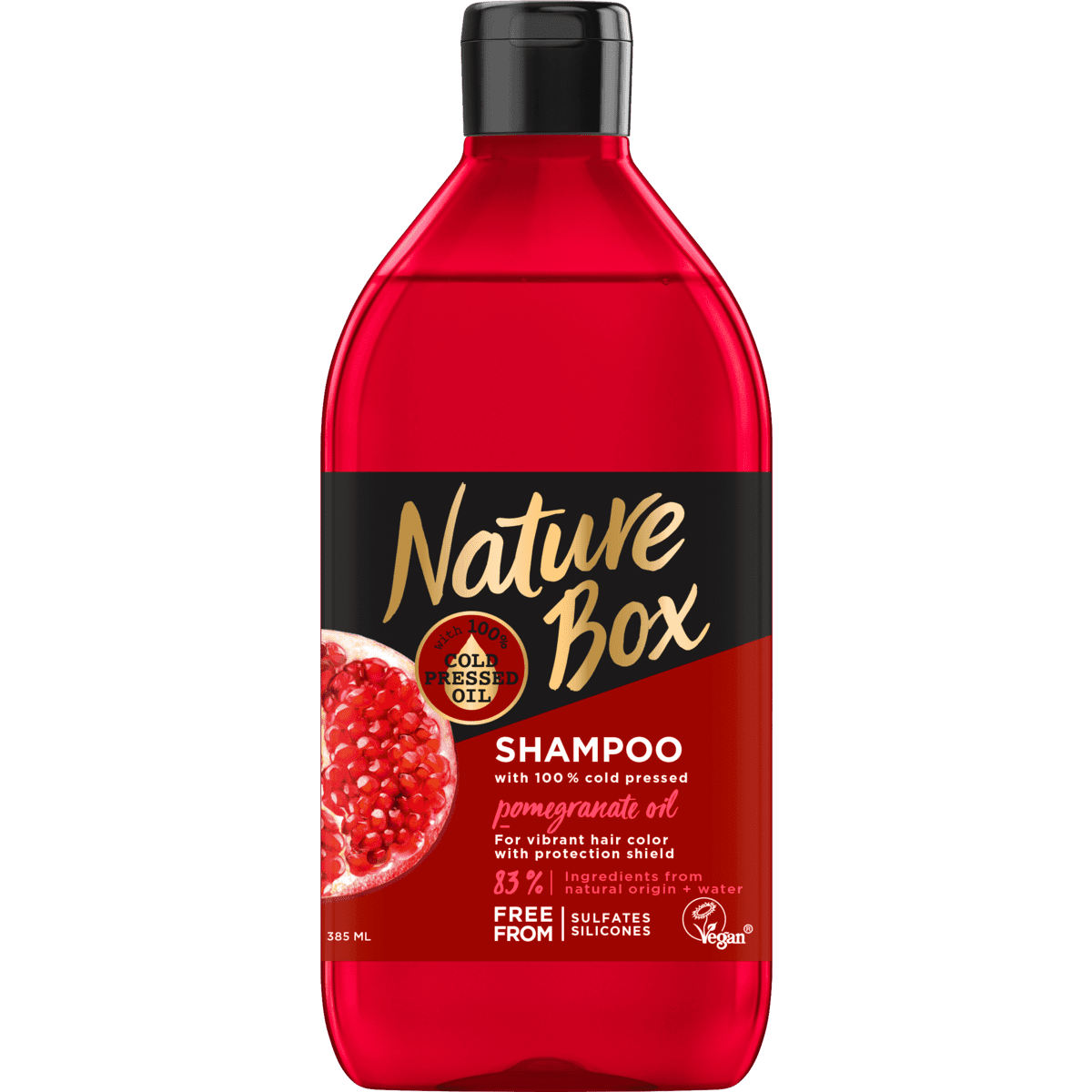 Nature Box Shampoo Pomegranate 385 ML Etos