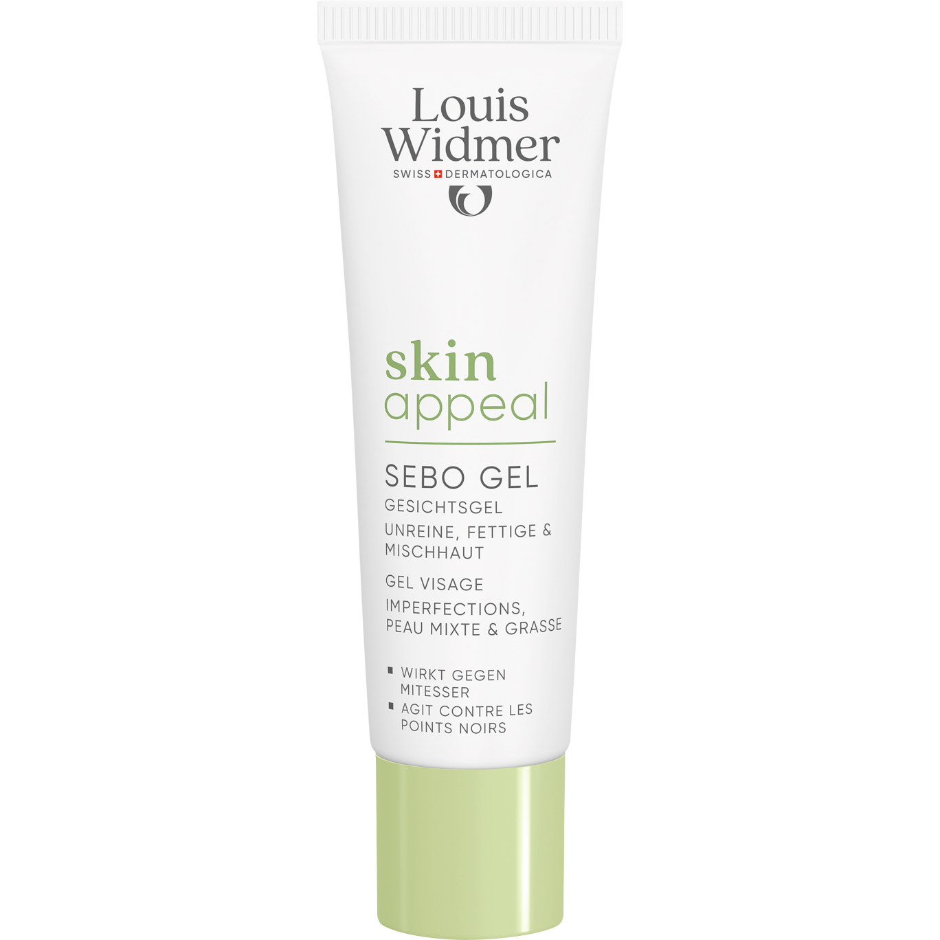 Louis Widmer Skinappeal Sebo Gel Zonder Parfum 30 ML