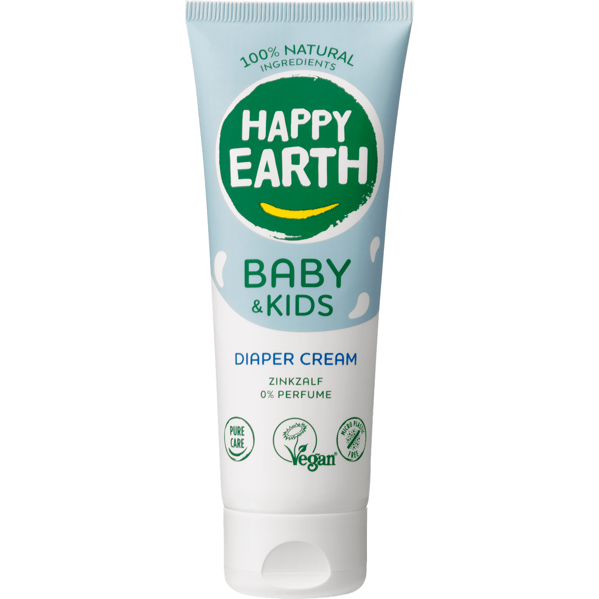 Happy Earth 100% Natuurlijke Baby & Kids Zink Billencrème 75 ML