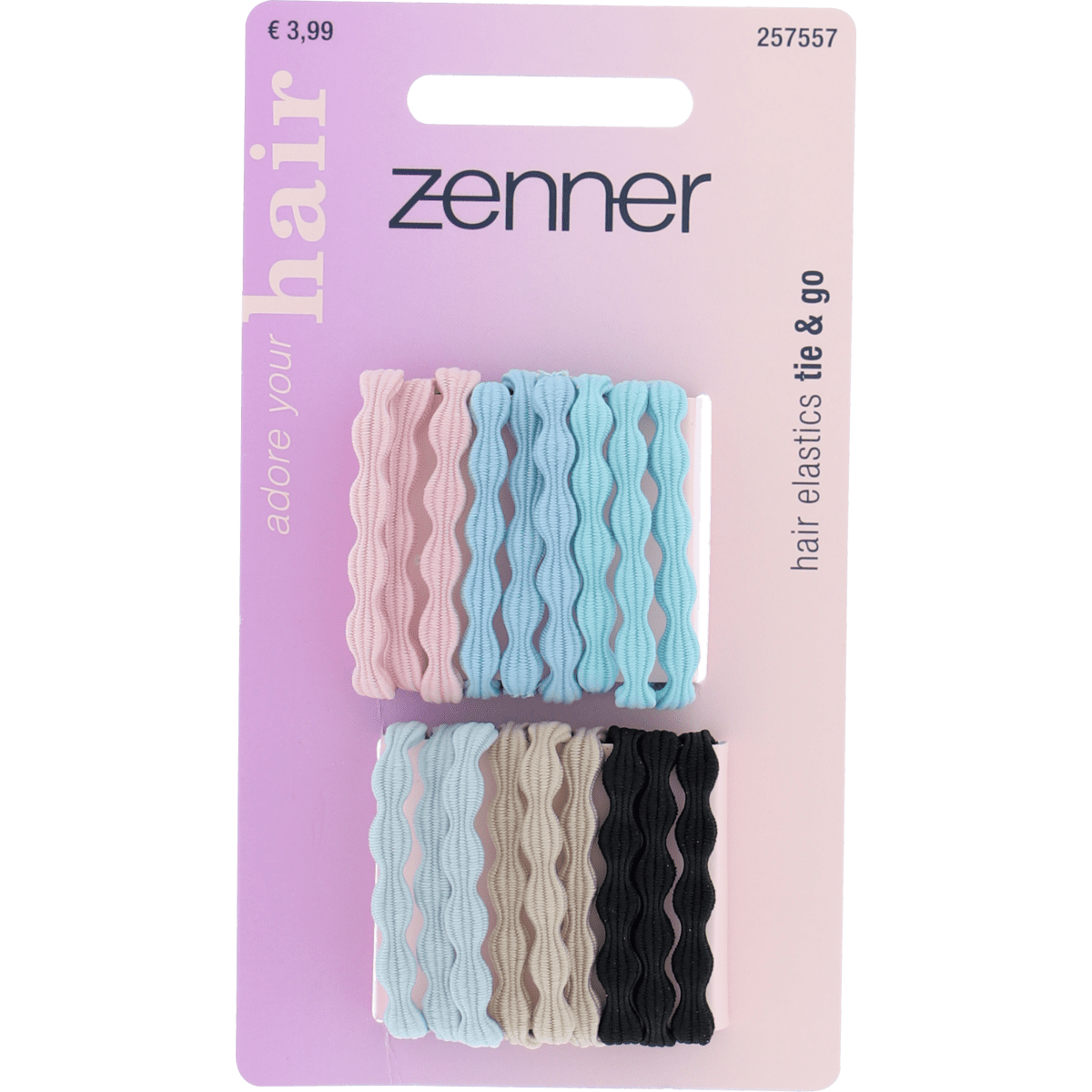 Zenner Haarelastiek Waved Basic 18x