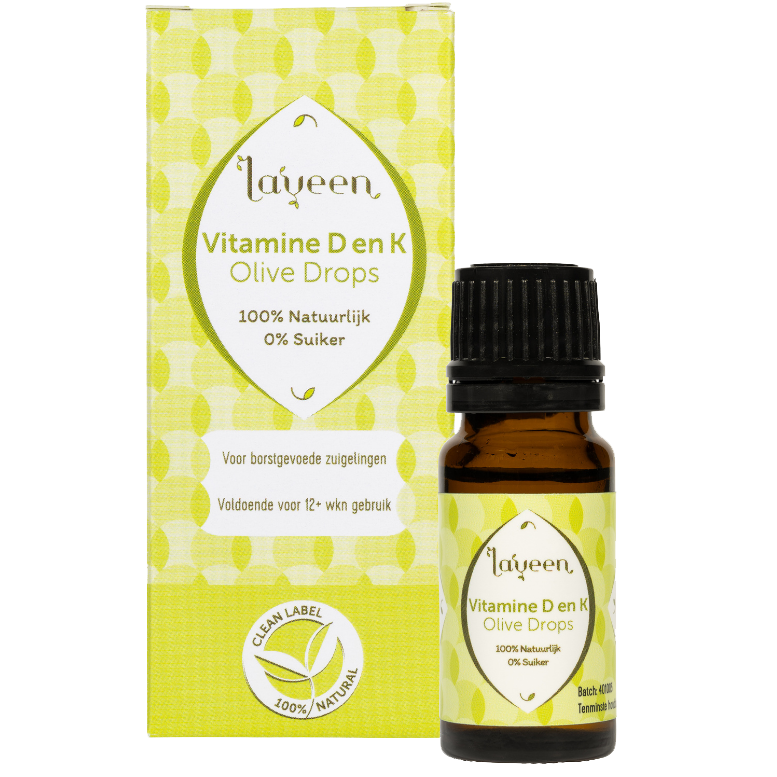 Laveen Olive Drops Vitamine D en K