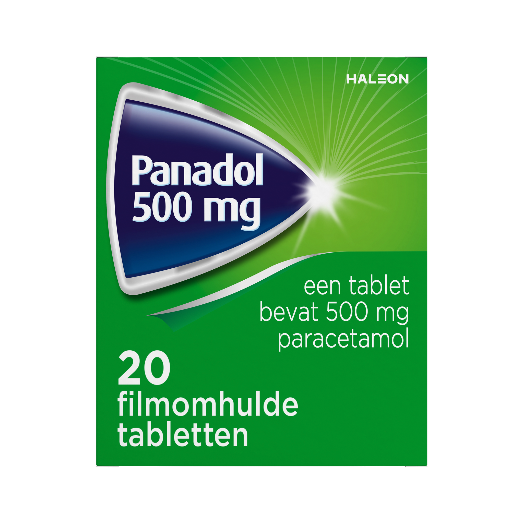 Panadol Paracetamol 500 MG Gladde Tabletten 20 stuks