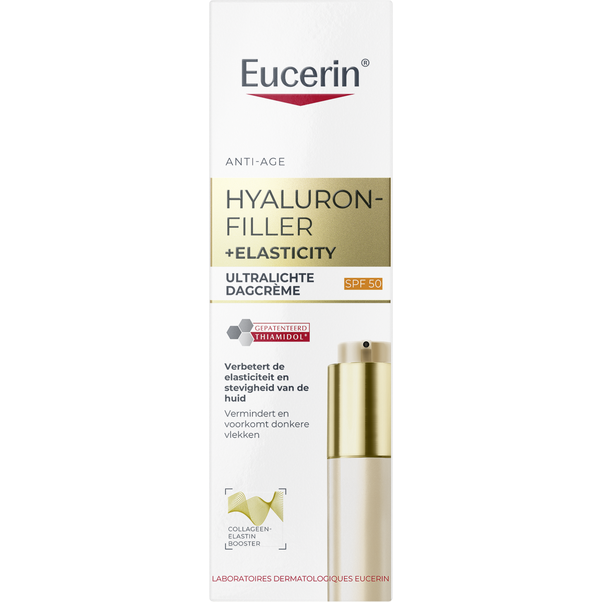 Eucerin Hyaluron-Filler Elasticity Ultralichte Dagcrème SPF50 50 ML