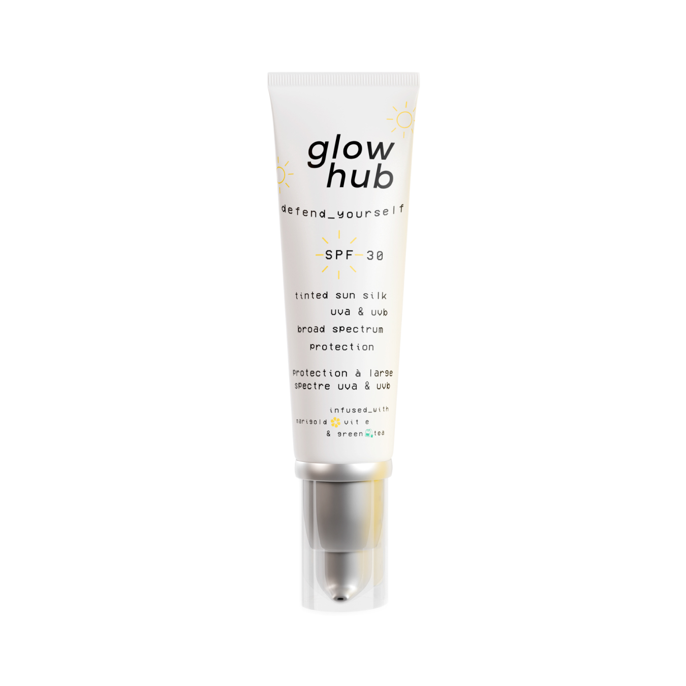Glow Hub Defend Yourself Face Sunscreen Tinted Spf30 Worth Defending 50Ml