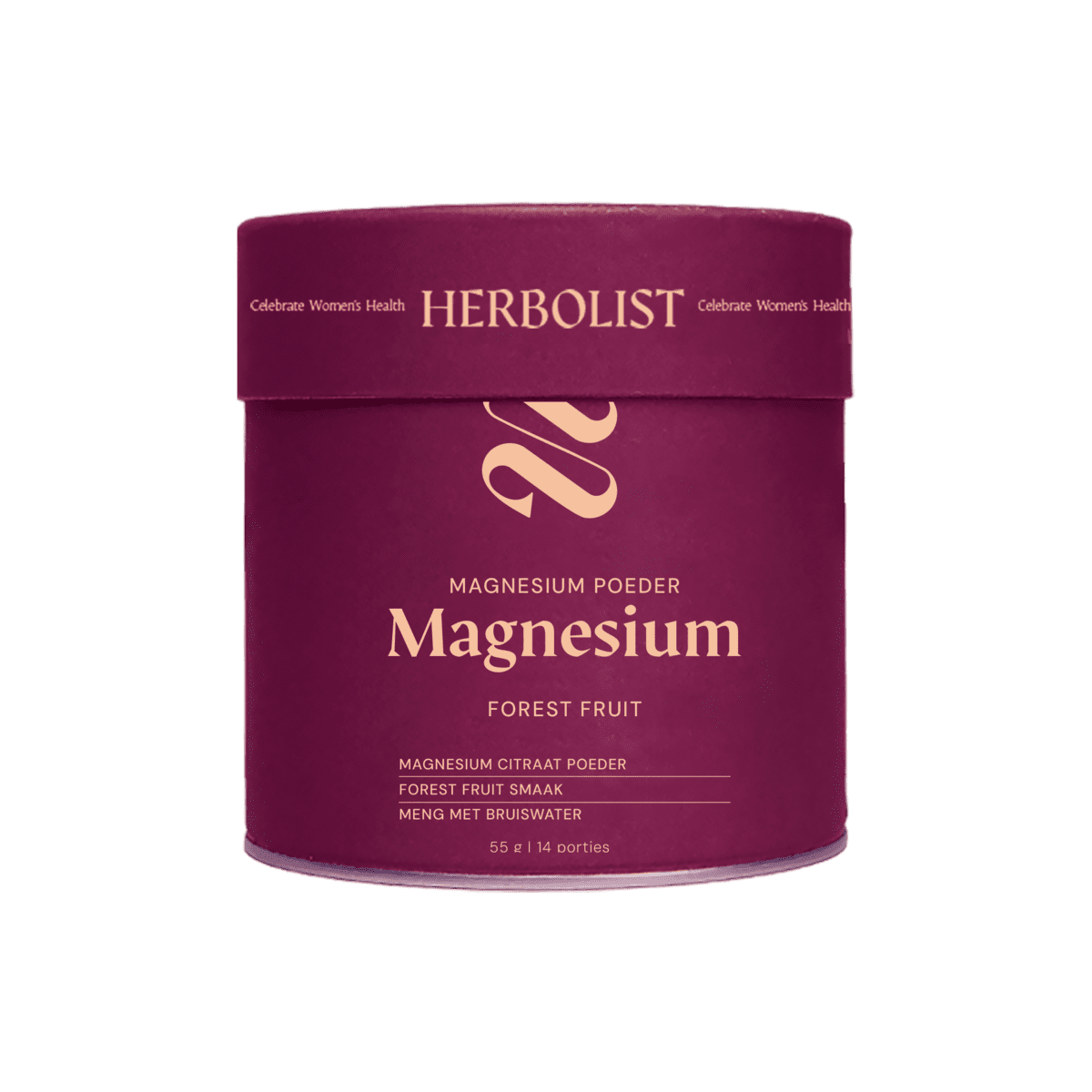 Herbolist Magnesium Poeder Forrest Fruit 55 gram