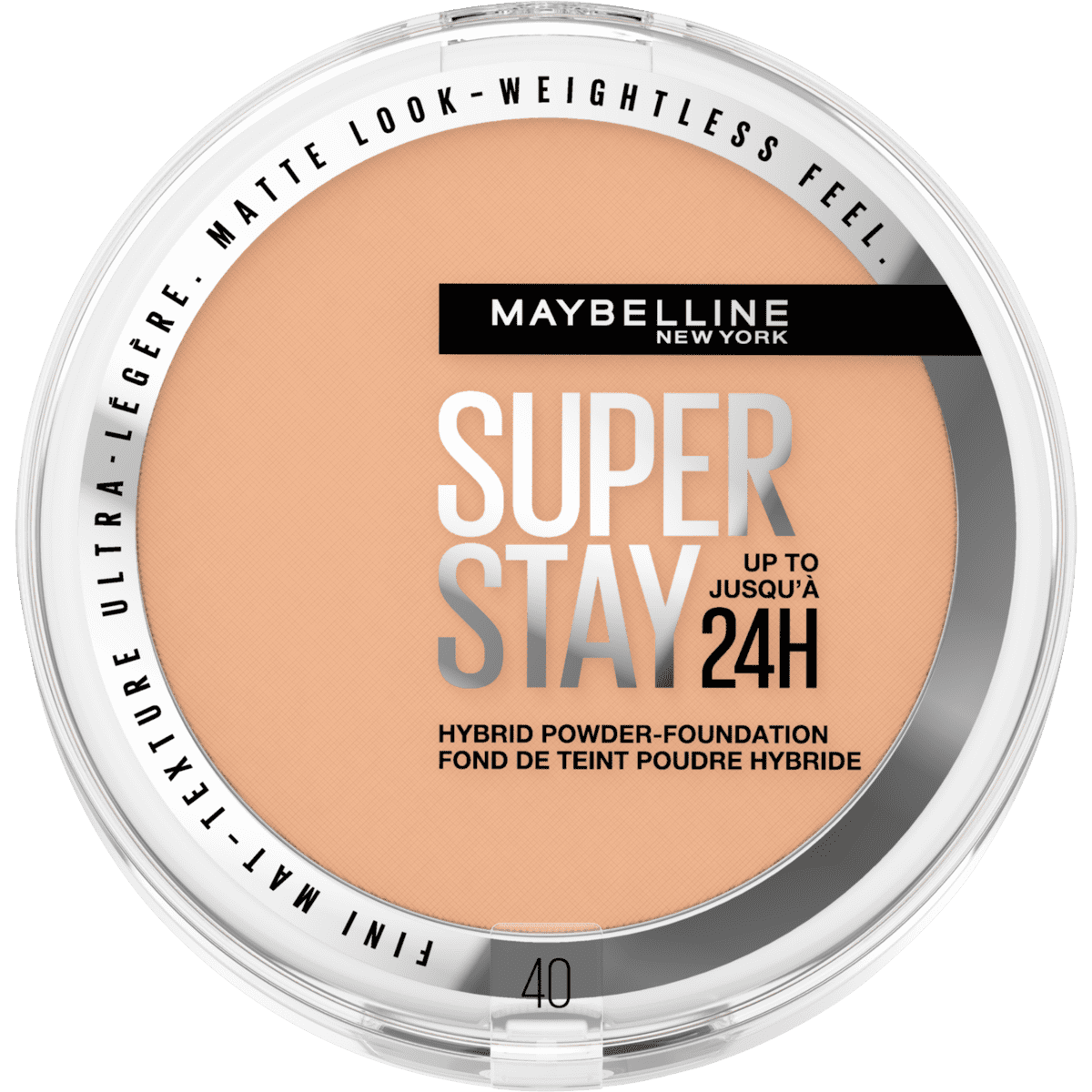 Maybelline New York SuperStay 24H Hybrid Powder Foundation 40