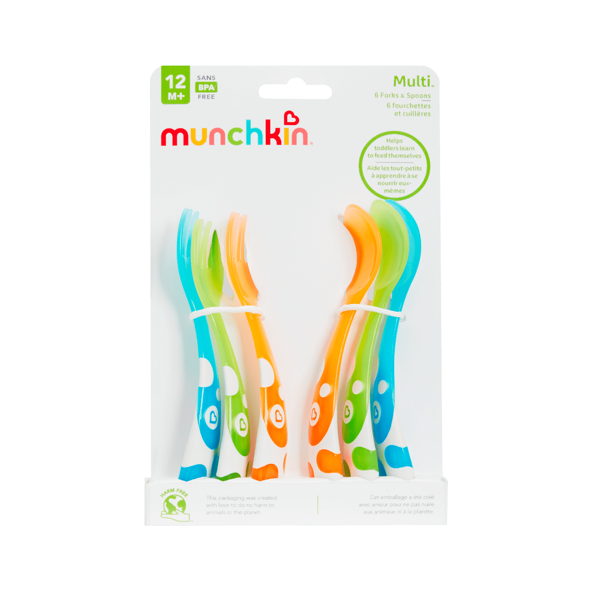Munchkin Multi Color Opvolg Bestek 12+ Maanden