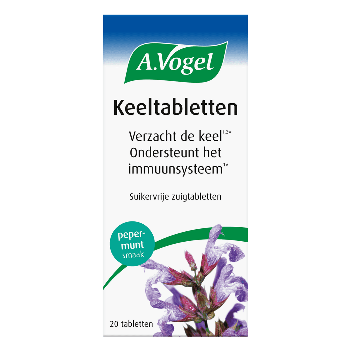 A.Vogel Keeltabletten Verzacht De Keel1,2* Zuigtabletten 20 stuks