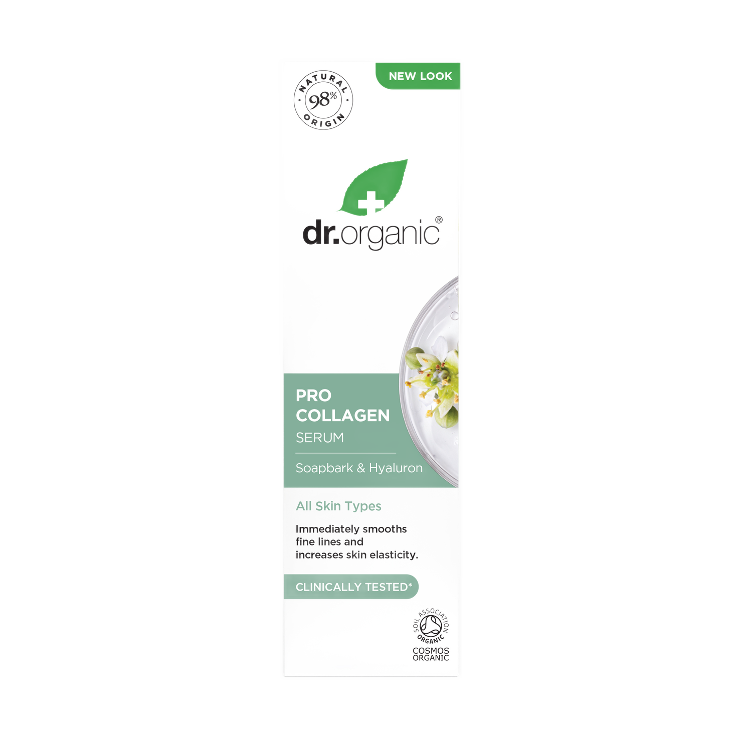 Dr Organic Collagen Boost Serum - Soapbark 30 Ml