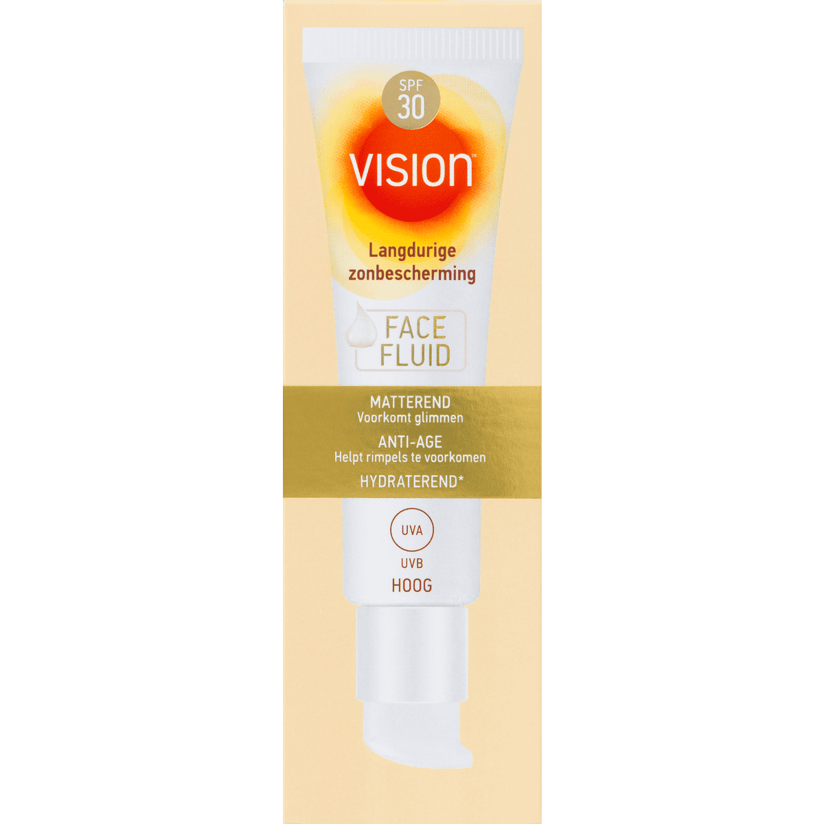 Vision Zonnebrand Face Fluid SPF30 50 ML