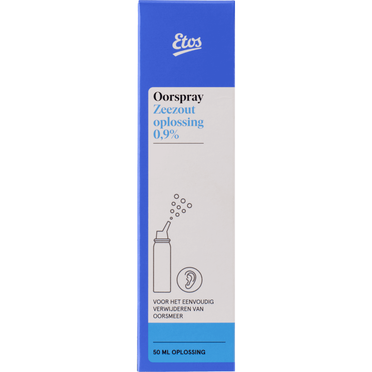 Etos Oorspray Zeezoutoplossing 0,9 MG 50 ML