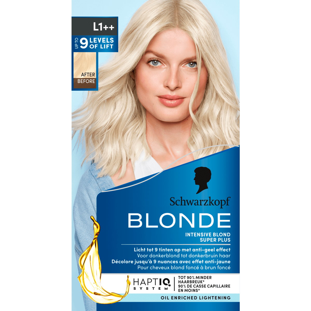 Schwarzkopf Blonde OmegaPlex Intensive Blond Super Plus L1++ Haarkleuring